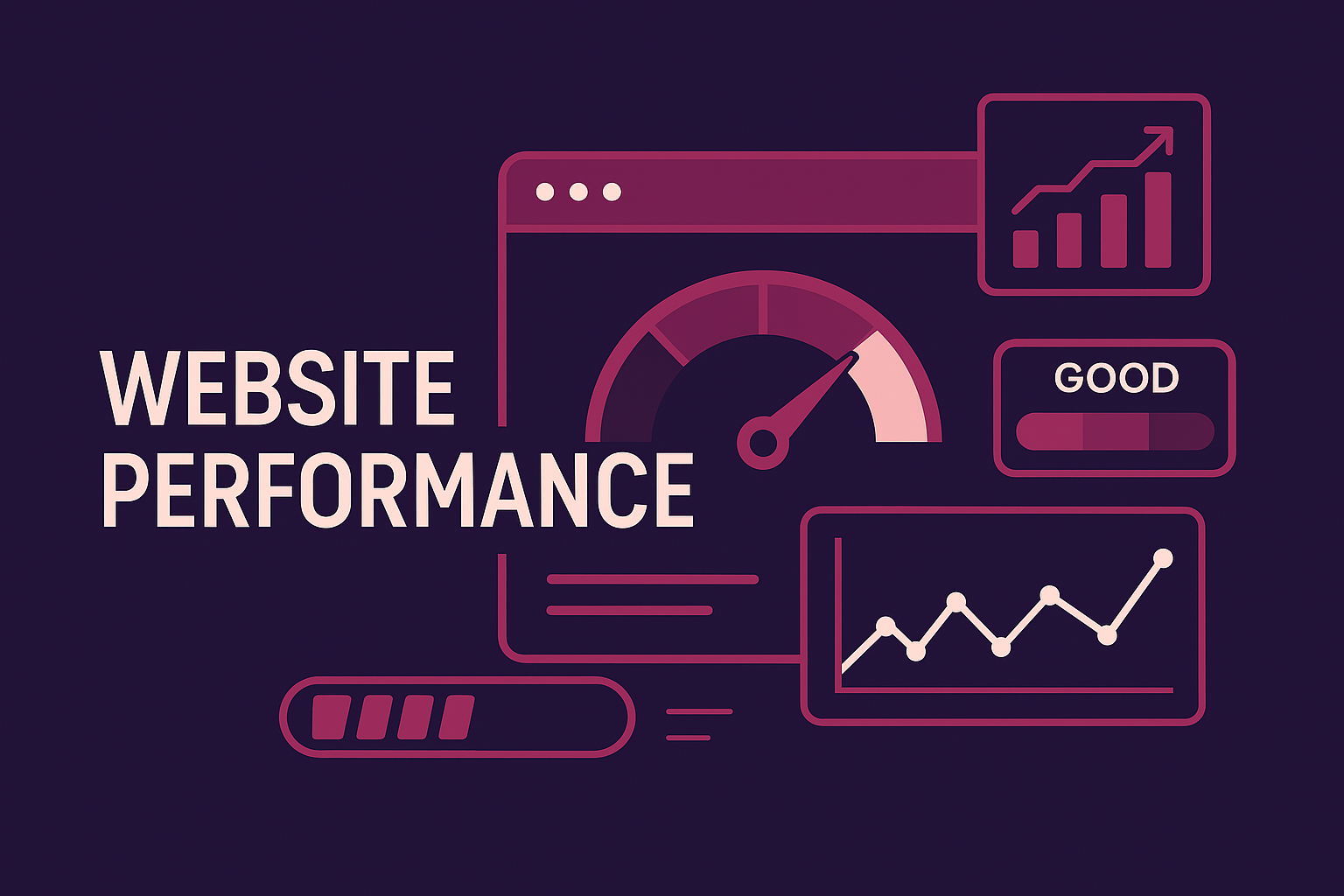 Grafik zum Thema Webseiten Performance